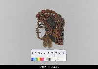 藏品(中國湖北皮影戲偶頭-生)的圖片